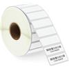BETCKEY - 38mm x 13mm(1,5 in x 0,5 in) Perforated Etichette Termiche per Cartelle e Indirizzo Compatibile con stampanti Zebra e altre [1 Rotolo/2350 Etichette]