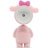 Dudùu Puppy Kitty - Mini lampada da Tavolo Pieghevole a LED, Luce Calda, Tascabile, per Lettura, Comodino o Scrivania, forma di Gatto (Rosa Flake)