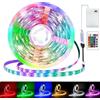 ZeiLaBang Kakadi Striscia LED da 2 m, a batteria, striscia luminosa RGB 5050, autoadesiva, con 16 colori, con telecomando, per armadi, scale, cucina, letti