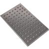 KOOBON Copertura in Acciaio Inox 123 x 200 mm per Piatto Doccia, Coperchio di Scarico, griglia di Scarico