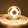 THUNGCIT Striscia LED COB con elenco UL, DC 24 V, flessibile, super luminosa, 5 m, 3000 K, luce bianca calda, CRI 90+, 2400 LED, luce uniforme ad alta densità per interni