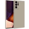 MyGadget Cover per Samsung Galaxy Note 20 Ultra - Custodia in Silicone Morbido a Doppio Strato - Case con Protezione Fotocamera & Fodera Interna Antigraffio - Grigio