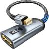 WARRKY Adattatore Mini DisplayPort a HDMI 4K, (Alta velocità, 2K 60Hz, 1080P 120Hz) Adattatore Thunderbolt a HDMI, Compatibile con MacBook Air/Pro, iMac, Surface Pro, monitor/proiettore/TV