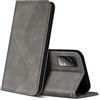 ZONNAVI Cover per Samsung Galaxy A53 5G, Flip Custodia Pelle PU con [Slot Cart] [Supporto Stand] [Magnetica], Cover a Libro Portafoglio per Samsung Galaxy A53 5G (Grigio)