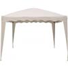 DEODATO Gazebo pieghevole 3x3 mt vida colore ecru'
