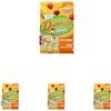Dietorelle - Caramelle Dure Ripiene Vegan Mix, Senza Zucchero E Senza Gelatina Animale - Sacchetto Da Gr, Frutta, 140 Grammo (Confezione da 4)