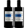 Manfredi, Liquore alla Sambuca Ricetta Storica, 500 ml, Liquore Calabrese con Aroma Fresco e Speziato di Anice Nero e Cumino, Note Dolci e Intense di Anice Stellato, Idea Regalo, 40% Vol.