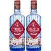 Citadelle, Gin Rouge, 700ml, Ideale per Gin Tonic Fruttato, Note di Frutti Rossi, Dolci e Piccanti, 24 Botaniche, Gin Artigianale Francese Distillato in Alambicco Tradizionale, Idea Regalo, 41,7% Vol.