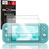 TECHGEAR (2 pezzi) Switch Lite Vetro Antiriflesso - Edizione Opaca Vetro Temperato [Durezza 9H] [Resistente ai graffi] [Ultra Chiaro] [Senza Bolle] [Bordo 2.5D] Compatibile con Nintendo Switch Lite