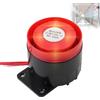Aivane Sirena Esterna 220V 120dB, Allarme Antifurto Casa per Sistema di Sicurezza Allarme Domestica ad Alto Decibel con Segnalazione Luminosa Rossa Cicalino Adatto, Proteggi la Sicurezza Della Tua Casa