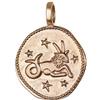 NKlaus Capricorno segno zodiacale placcato oro 18k oro 16mm ciondolo oroscopo zodiaco 1663