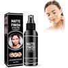 Grgowe Fissatore Trucco Spray Make Up,Spray Fissante Idratante per il Trucco,Fissatore Per Fondotinta Di Lunga Durata 100ml,Étanche Matt Make-Up Setting Spray,Opaco,a lunga durata,trasparente