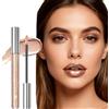 PFSLiang Rossetto Liquido Metallizzato, Rossetti Scintillante, Stratificare con Altri Rossetti, Long Lasting Metallic Lipstick Lip Eyeshadow Makeup, chuncai 4