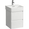 LAUFEN Base 2.0 mobile sottolavabo, 2 scomparti estraibili, H4113521082611, Base 2.0; VAL [Mobili da Bagno > Mobili Lavabo]
