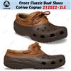 Crocs Scarpe da barca Crocs Classic Coffee Cognac 212022-2LE taglia unisex