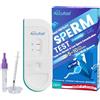 Accufast Test di Fertilità Maschile - Test dello Sperma per Uomini: Indica un Numero di Spermatozoi Normale o Basso | Kit di Test di Fertilità Privato | Accurato al 98,6% | Prodotto in Canada