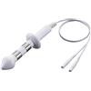 iStim PR-13 Sonda Anale e Rettale per Esercizi di Kegel - Stimolazione Pavimento Pelvico, Sollievo da Incontinenza e Rafforzamento Muscolare - Connettore 2 mm, Accessorio Compatibile con TENS/EMS