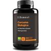 Zenement Curcuma Biologica - 1460mg per Dose (2 Capsule) con Zenzero e Pepe Nero - 100% Biologica e Vegana, Formula Sinergica di Alto Assorbimento - 120 Capsule Vegetali, 2 Mesi di Fornitura - Zenement