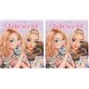 Depesche 13571 TOPModel Kitty e Doggy - Libro di adesivi con 20 pagine di sfondo dettagliate sugli animali domestici, inclusi 3 adesivi a doppia pagina (Confezione da 2)