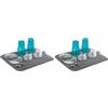 Metaltex Softex - Tappetino sgocciolatoio in microfibra - (320480) (Confezione da 2)