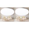 Cheerhom Lampada da soffitto a LED 32 W, Ø 30 cm, 1400 lm, IP44, lampada da bagno, soggiorno, cucina, corridoio, bianco neutro 6000 K, senza sfarfallio, alta trasmissione della luce, design moderno ultra