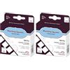 Scrapbook Adhesives by 3L 3L Scrapbook Adhesives Permanent Mounting Squares, Carta, White, OSFA, 500 unità (Confezione da 2)