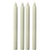 Cereria Di Giorgio Set da 2 candele decorative scanalate Dorica - Colore Panna - Durata 8 ore - Diametro 2,5 cm Altezza 25 cm (Confezione da 2)