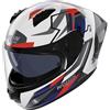 NOLAN Casco Integrale NOLAN N60-6 SPORT CORSA - (Bianco/Blu/Rosso)