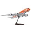 QIYUMOKE 1/160 A380 ANA - Tartaruga arancione da 18 pollici, modello grande per Airbus A380, supporto per modello Sky Jumbo Airliner