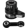 INJORA Set di Salva Servo in Alluminio 20T per ARRMA MOJAVE GRANITE GROM TYPHON GROM 1/12 Losi Nascar