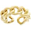Brilio Silver Anello Solid Gold Plated Open Ring RI077Y sBS3578 Marca