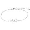 LUXENTER Bracciale finito argento - Alphabet