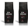 Pellini Top Originale - Caffè in Grani 100% Arabica, Miscela Pregiata dal Gusto Fine e Sofisticato per un Espresso dal Piacere Autentico Italiano, 200g (Confezione da 2)