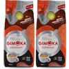 Gimoka, Miscela Espresso, Intensità 9/13, Confezione da 2 Kg, con tappo richiudibile salva aroma, Caffè in grani, Ricco e Vellutato, Note di Cioccolato e Frutta Secca