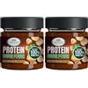 L'Angelica Crema Spalmabile Proteica Nocciola, Crema Proteica Senza Zucchero, Crema di Nocciole con Proteine 100% Vegetali, Confezione da 400gr