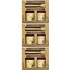 Melissokomiki Dodecanesse Melissokomiki Dodecanese Set Regalo Miele Greco con Tuffatore, 2 x 130 g - Miele di Timo e Pino da Rodi, Aromatico e Naturale, Perfetto per Colazione, Dolci e Degustazione (Confezione da 3)