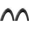 Continental Grand Prix 5000, Pneumatico Unisex Adulto, Nero, 700 x 25 C (Confezione da 2)