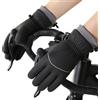 doorslay Guanti invernali per sciare all'aperto Guanti caldi antivento e impermeabili Con DITA Touch screen e palmo antiscivolo (XL)