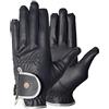 AK Riding Sports AK Synthetic Grip Horse Riding Gloves All Season Unisex Equestrian Guanti da equitazione AKRS-6344 (3XS, Navy/Silver)