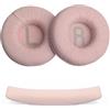 MYAYD 3 cuscinetti per archetto compatibili con JBL T450/T500 BT, Tune600, 510BT, JR300,70 mm, cuscinetti auricolari in schiuma per Tune600 (rosa)