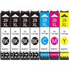 kamo 29XL (4 x nero, 1 x ciano, 1 x magenta, 1 x giallo), compatibile con cartucce Epson 29 29XL Multipack, per XP-352 XP-332 XP-342 XP-235 XP-245 XP-255 XP-335 XP-345 XP-355 XP-432 XP-435 XP-4435 XP