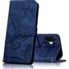 CXTcase Custodia a portafoglio per Samsung Galaxy A07 4G, in pelle PU, con fessure per carte di credito e supporto per Samsung Galaxy A07 4G, blu