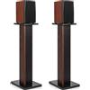 OUUTMEE - Supporti per altoparlanti in legno da 90 cm (35 pollici) - Supporti per altoparlanti HiFi robusti per home theatre e monitor da studio - Supporto universale per altoparlanti da scaffale da