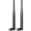 Bingfu Antenna WiFi Vite Ricambio Bibanda 2.4GHz 5GHz RP-SMA 3 dBi