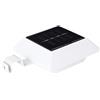 Qcwwy 6 Pezzi LED Luce Ad Energia Solare, Luce per Recinzione Impermeabile Lampada per Grondaia di Sicurezza da Giardino con Ganci Decorazioni Esterne Adatte per il Percorso del