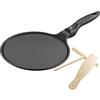 WMF Padella per crêpes Devil Ø 27 cm rivestita in acciaio inox Impugnatura in Alluminio Pressofuso PermaDur adatta all'utilizzo su piastre a induzione lavaggio a mano