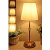 HSLighting Lampada da Tavolo Senza Fili, Touch Senza Fili Abat-jour Lampada da Scrivania Portatile con Regolazione Continua della Luminosità Lampada da Comodino per Sala da Pranzo Hotel Bar (Retrò)