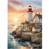 Tomoyuki 5D Fai Da Te Diamond Art Painting Kit Completo, Pittura Diamante 5D DIY, Diamante Strass Punto Croce Ricamo Pittura Painting con Numeri per Adulti, Casa Parete Decorazioni (Torre di osservazione B)