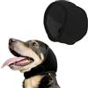 KERYBW Cuffie Antirumore per Cani,protezione impermeabile per le orecchie,Regolabili Fasce Cani Testa,fascia elastica con isolamento acustico per bloccare i rumori,calmare,fare il bagno(Nero M)
