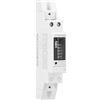 Hilitand XTM18S 220V 5-30A kWh Meter, LCD digitale monofase 1P DIN-Rail Contatore di energia elettrica